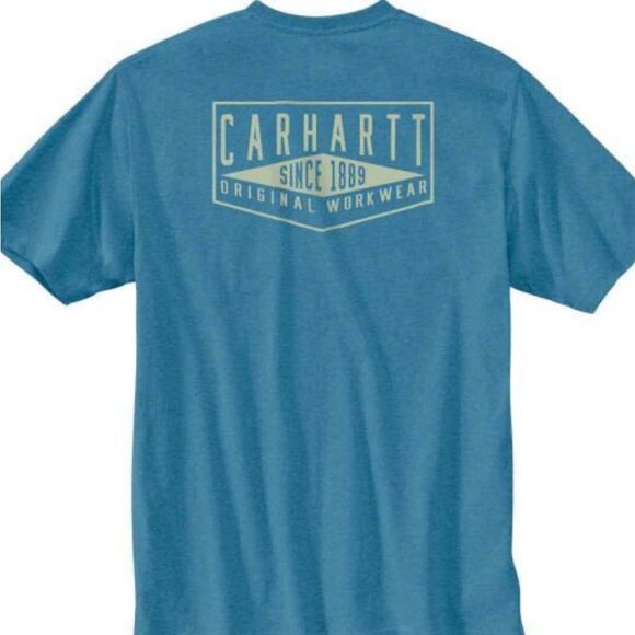 Carhartt Loose Fit Heavyweight S/S Pocket Workeear Graphic T-Shirt - Picture 1 of 4
